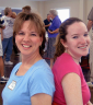 Georgia and Alli Hardin at 2004 Carr Reunion