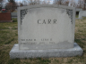 Lena Rivers Dedman & William Miles Carr Headstone